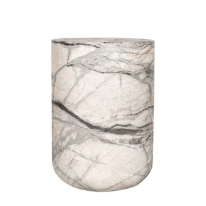 Bonham Grey Marble Side Table