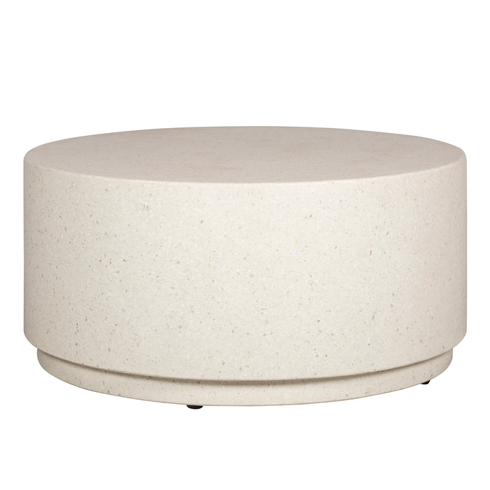 Drummond White Terrazzo Coffee Table