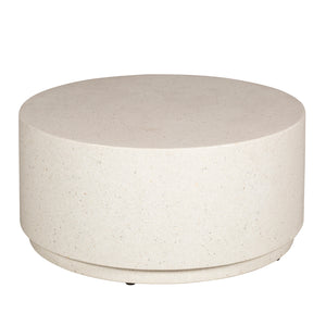 Drummond White Terrazzo Coffee Table