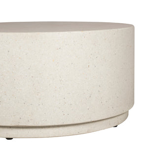 Drummond White Terrazzo Coffee Table