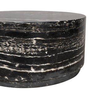 Drummond Black Marble Coffee Table