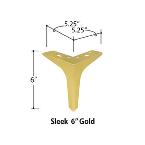 Sleek 6" Gold - [van_gogh_designs]
